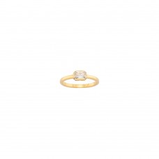 Δαχτυλίδι Σε Κίτρινο Χρυσό 14K Aloro (RI55 - ZX2320)